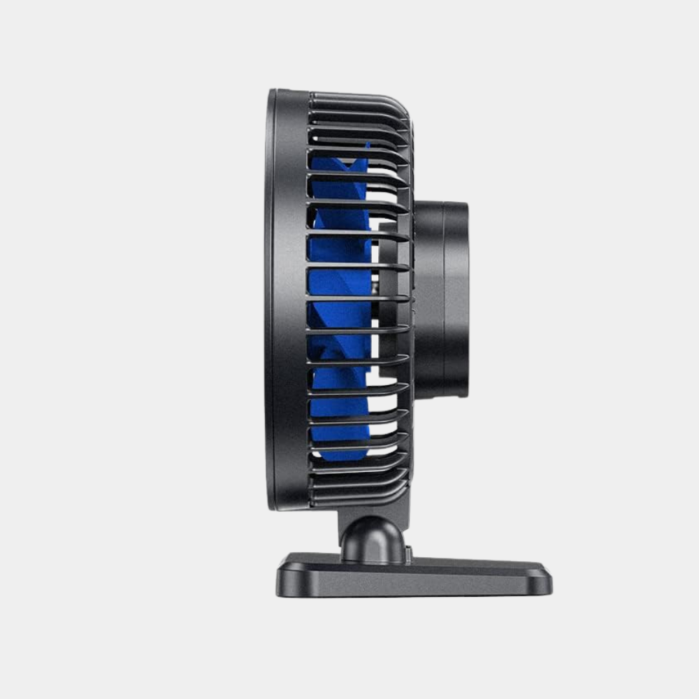 Blue Compact USB Powered Adjustable Quiet Gift Office Home Traveling Small Desk Fan